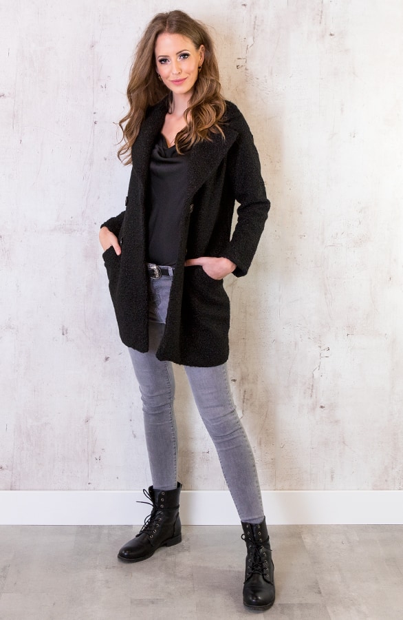 Teddy Jas Dames Zwart – shoparchief, foto 7