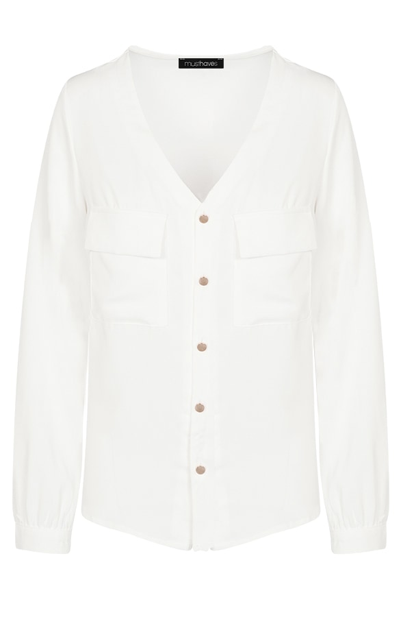 Blouse Dames Wit – shoparchief