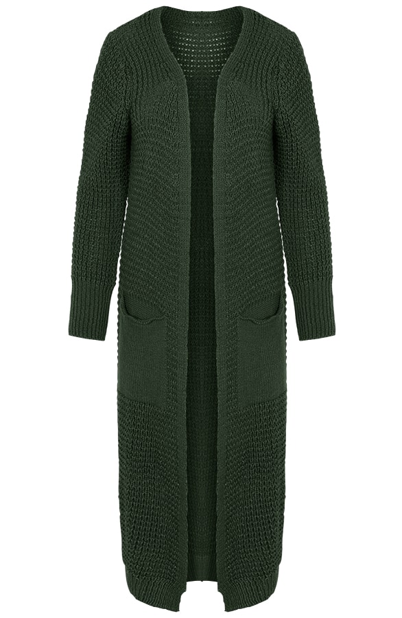Overknee Vest Dames Groen – shoparchief