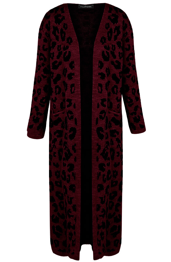 Panter Vest Lang Bordeaux – shoparchief