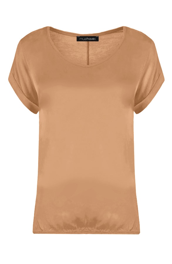 Silk Touch Tuniek Camel – shoparchief