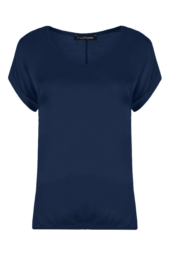 Silk Touch Tuniek Marineblauw – shoparchief