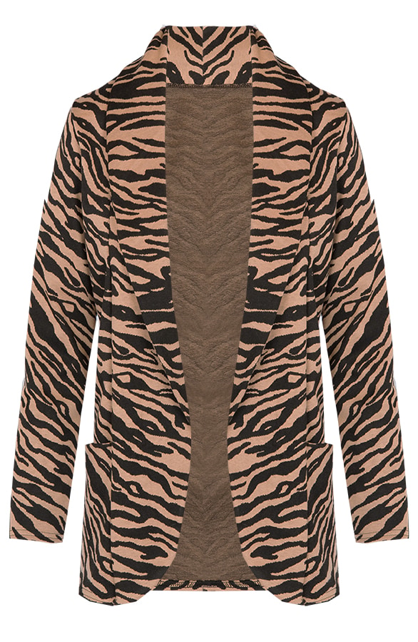 Zebra Blazer Dames – shoparchief