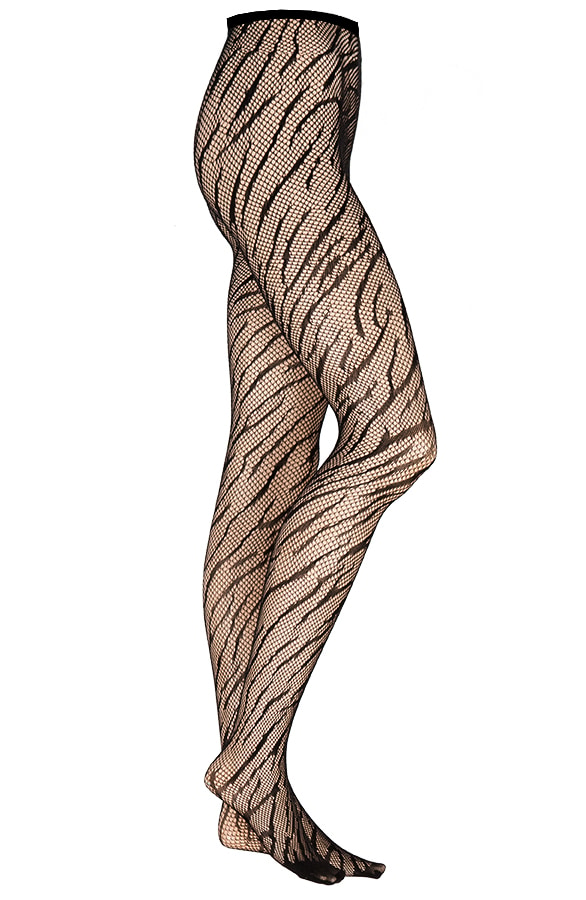 Zebra Panty Zwart – shoparchief, foto 2