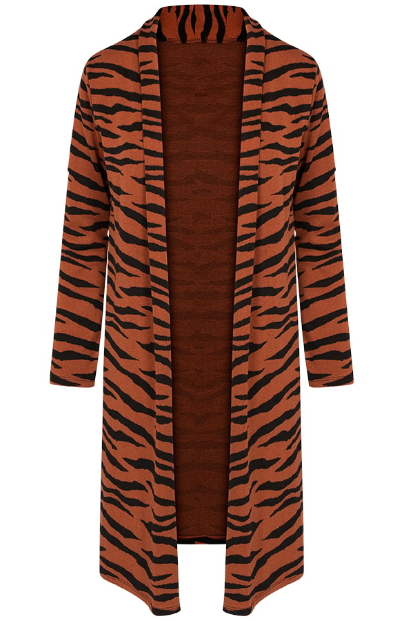Zebra Vest Terracotta – shoparchief