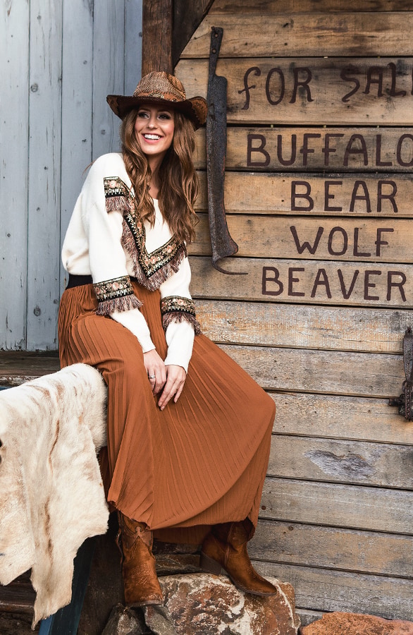 Trui Boho Creme – shoparchief, foto 6