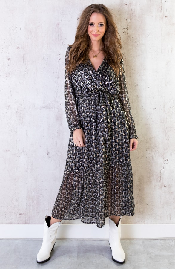 Maxi Jurk Exclusive Grijs – shoparchief, foto 4