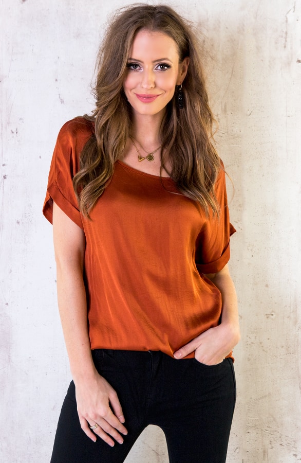 Silk Touch Tuniek Terracotta – shoparchief