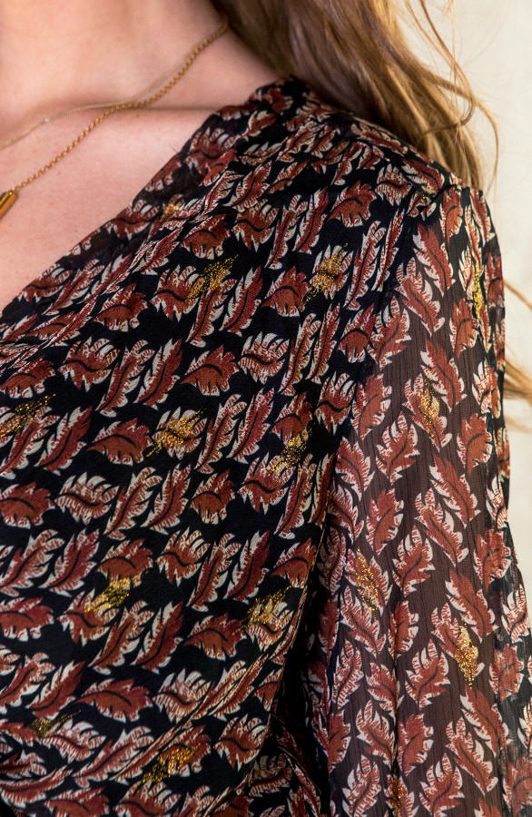 Maxi Jurk Deluxe Terracotta – shoparchief, foto 5