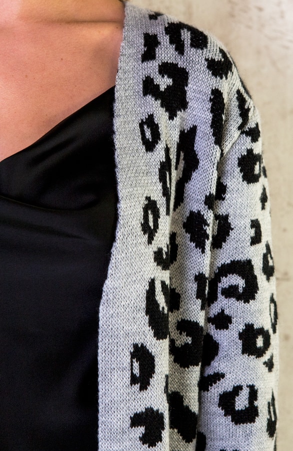 Panter Vest Lang Grijs – shoparchief, foto 5