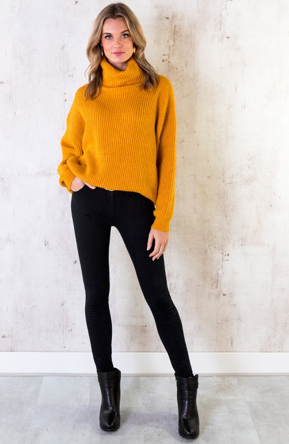 Oversized Coltrui Okergeel – shoparchief, foto 4