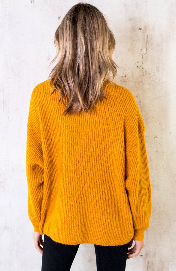 Oversized Coltrui Okergeel – shoparchief, foto 5