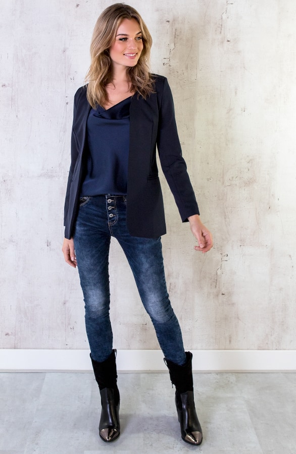 Blazer Limited Marineblauw – shoparchief, foto 5