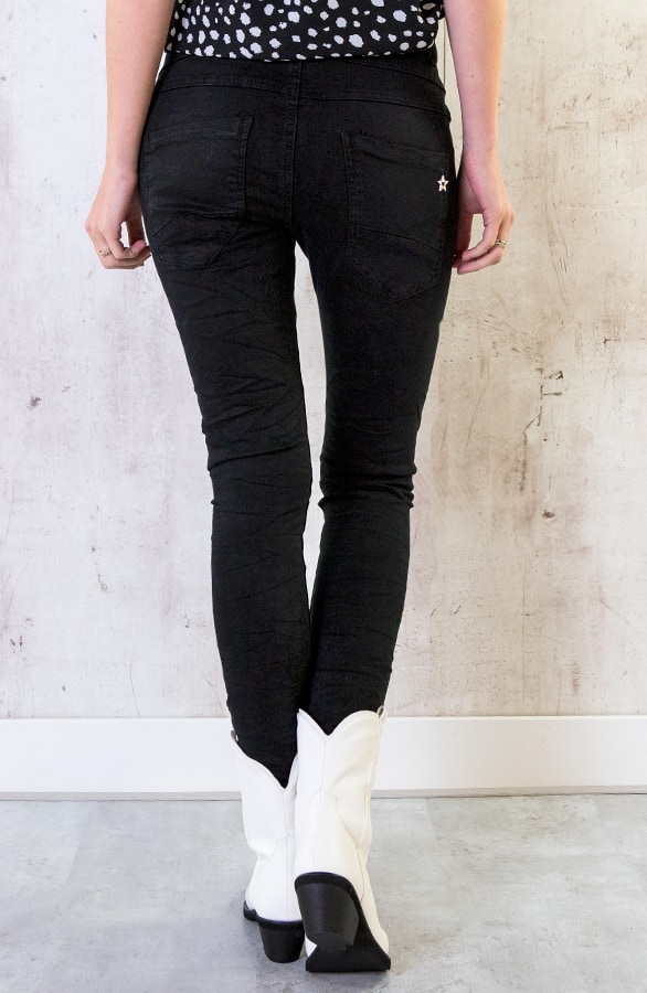 Chino Broek Dames Zwart – shoparchief, foto 4
