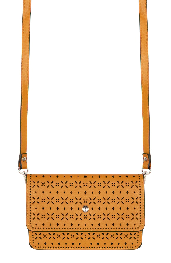 Clutch Cut Out Okergeel – shoparchief