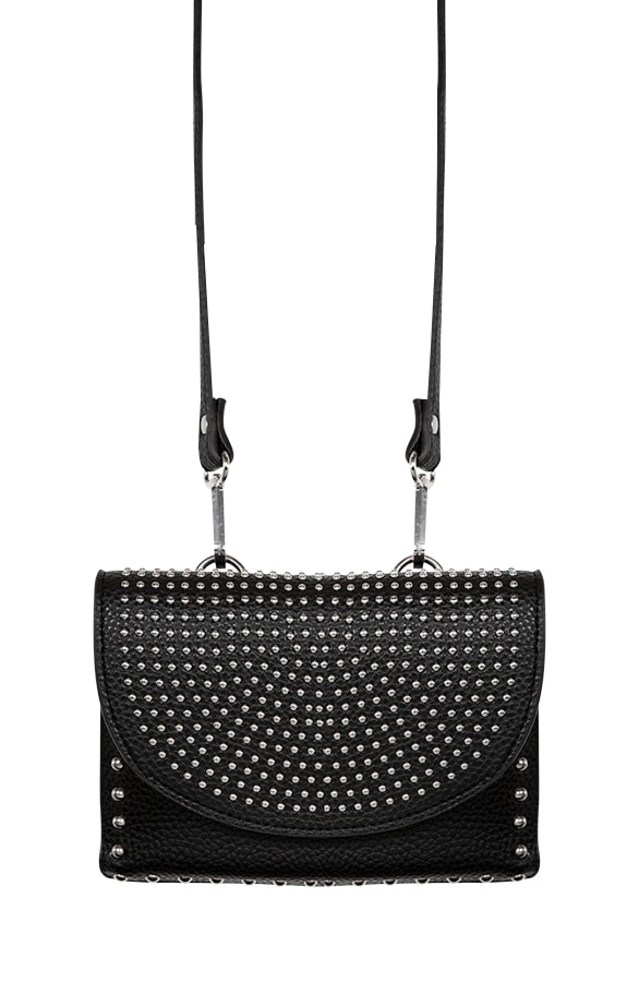 Clutch Met Studs Zwart – shoparchief