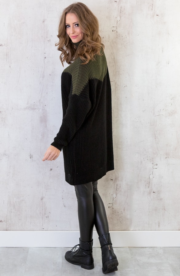 Gebreide Coltrui Zwart Groen – shoparchief, foto 5