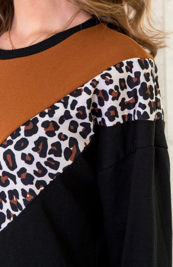 Jurk Panter Cognac – shoparchief, foto 6