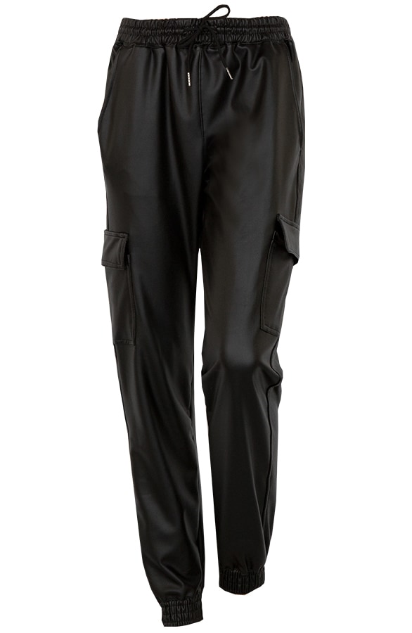 Leren Broek Zwart – shoparchief