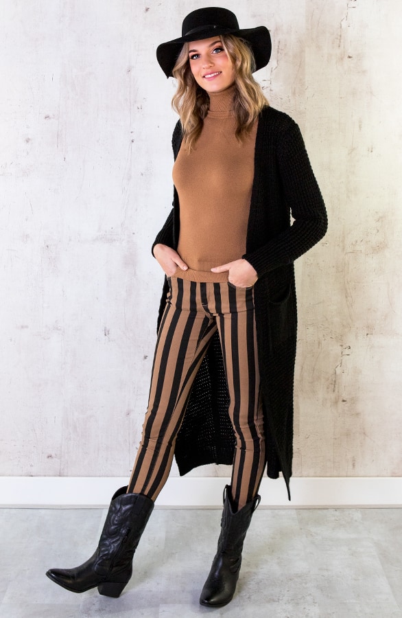 Overknee Vest Dames Zwart – shoparchief, foto 3