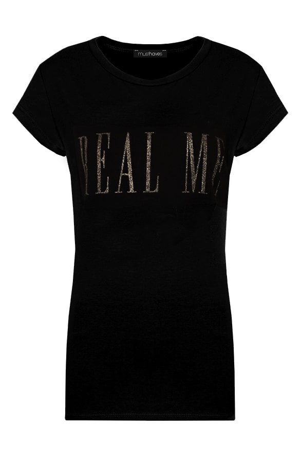 Real Me Top Zwart – shoparchief