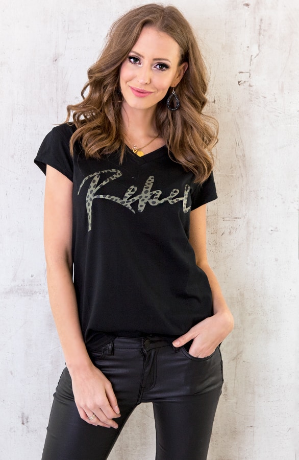 Rebel Top Panter Legergroen – shoparchief, foto 2