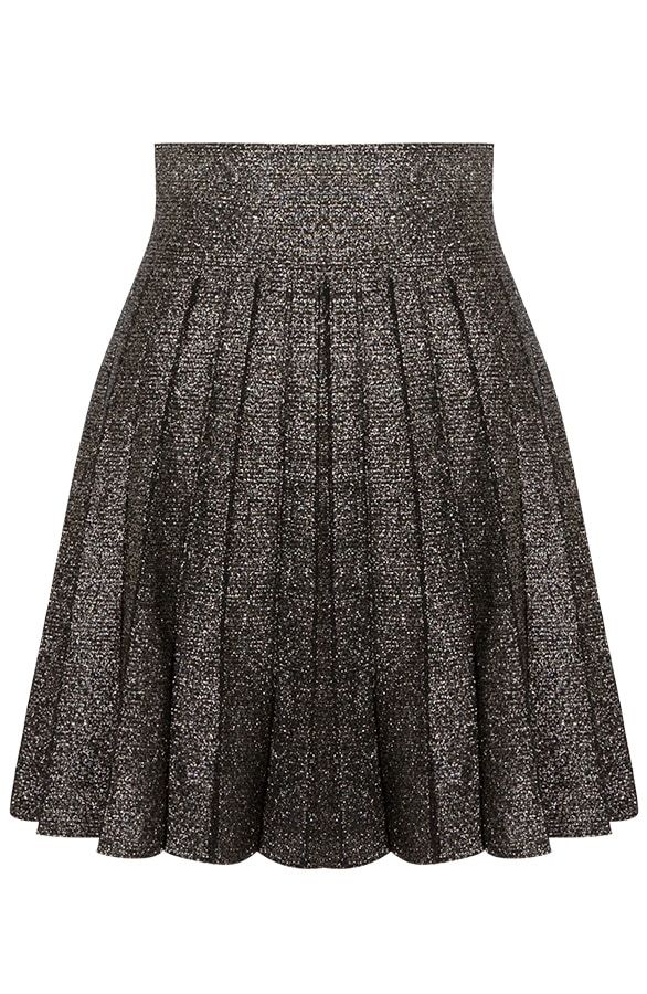 Scuba Glitter Rok Zilver – shoparchief, foto 7