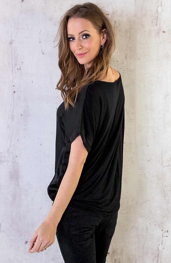 Silk Touch Tuniek Zwart – shoparchief, foto 3