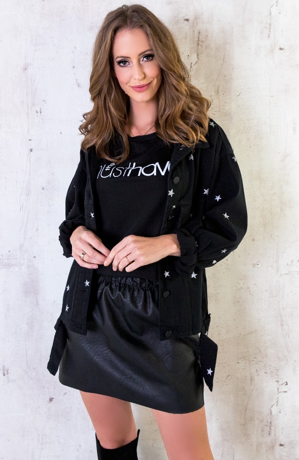 TheMusthaves Top Zwart – shoparchief, foto 2