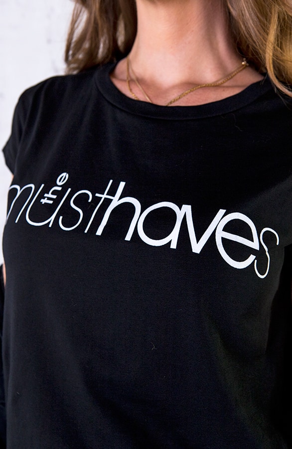 TheMusthaves Top Zwart – shoparchief, foto 4