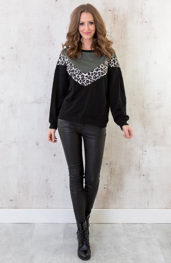 Trui Panter Legergroen – shoparchief, foto 4