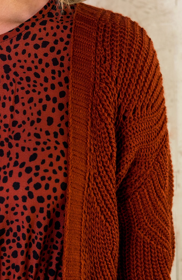 Vest Met Motief Terracotta – shoparchief, foto 7