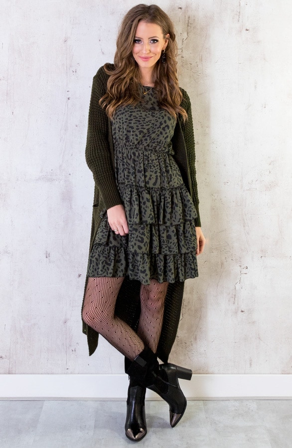 Overknee Vest Dames Groen – shoparchief, foto 7