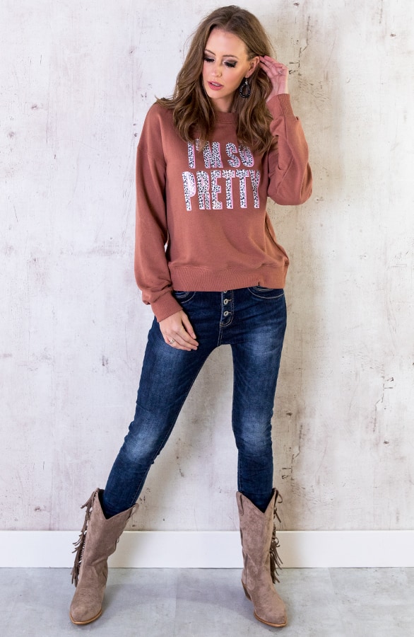 I'm So Pretty Trui Oud Roze – shoparchief, foto 6