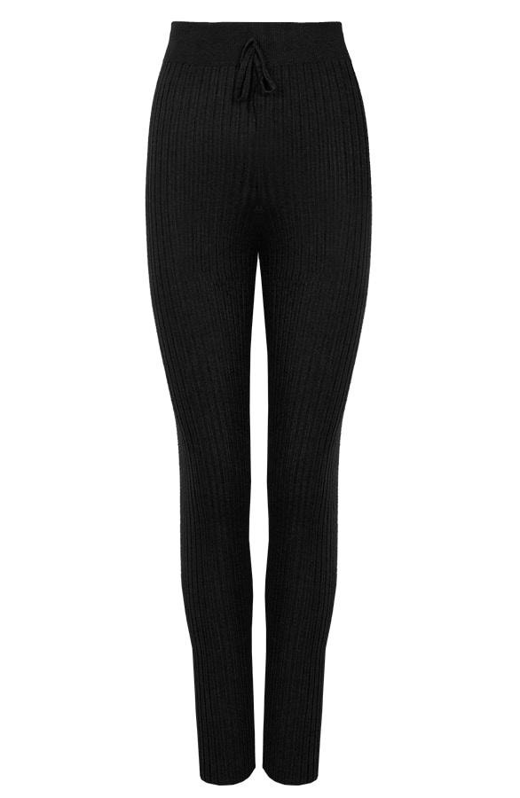 Dames Legging Zwart – shoparchief