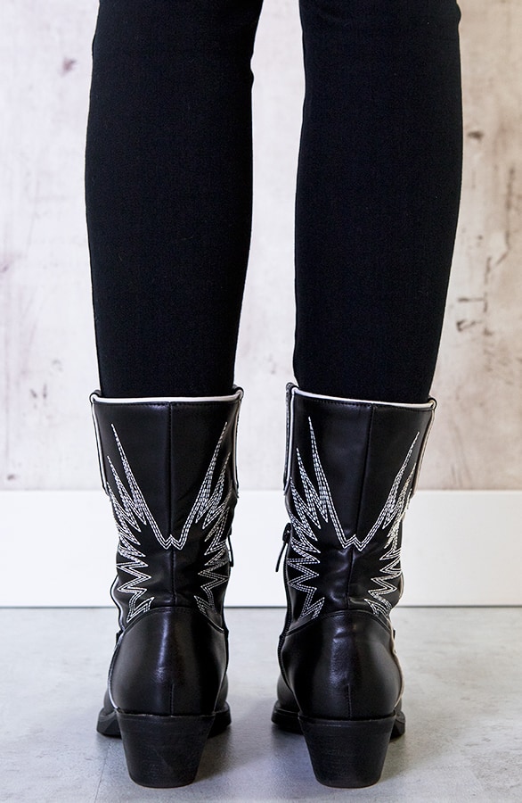 Leren Cowboylaarzen Dames – shoparchief, foto 4