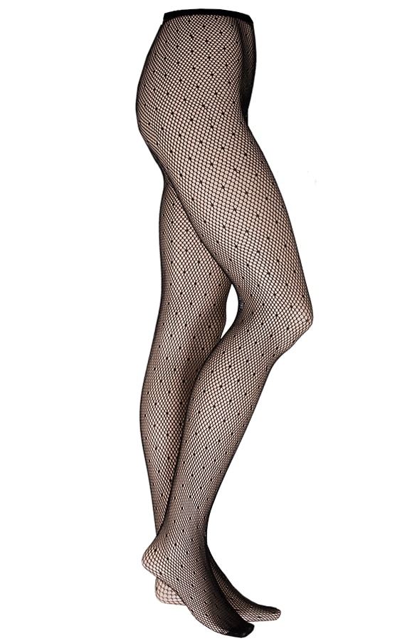 Stippen Panty Zwart – shoparchief, foto 3