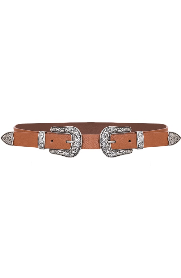 Taille Riem Met Gespen Cognac – shoparchief