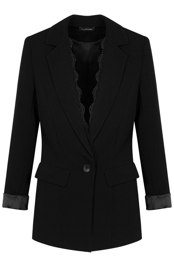 Blazer Met Kant Deluxe – shoparchief