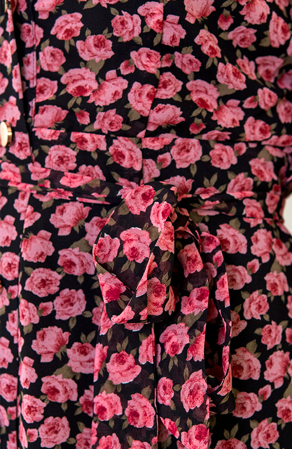 Bloemenprint Midi Jurk – shoparchief, foto 6