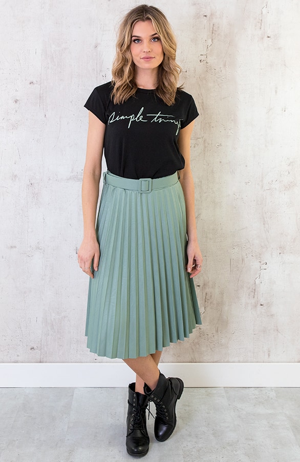 Simple Things Top Zwart Mint – shoparchief, foto 7