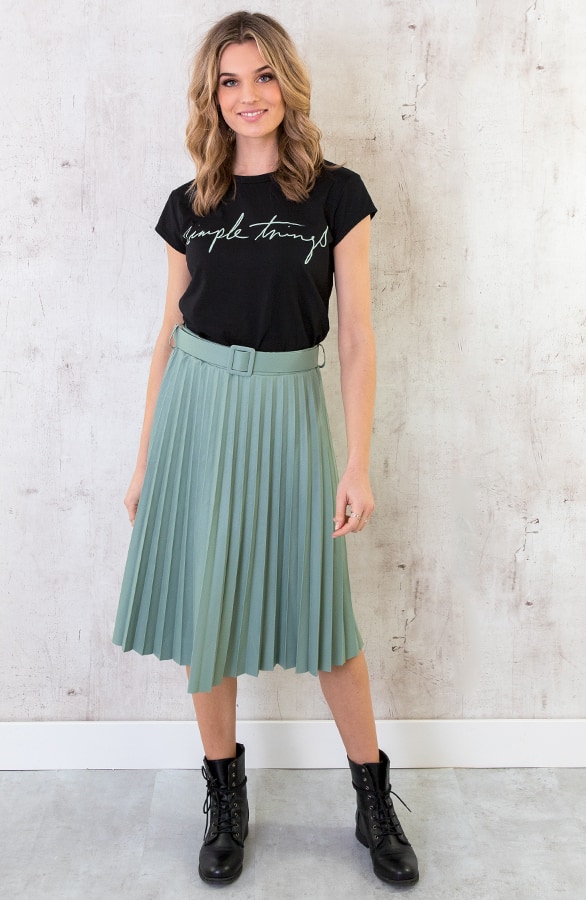Simple Things Top Zwart Mint – shoparchief, foto 6