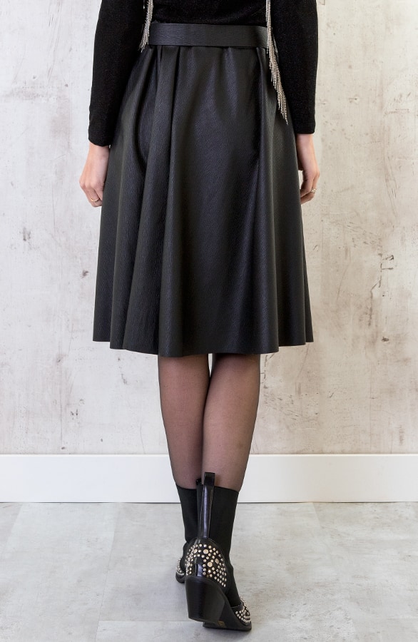 Leren Rok Dames – shoparchief, foto 4
