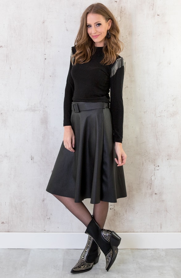 Leren Rok Dames – shoparchief, foto 6