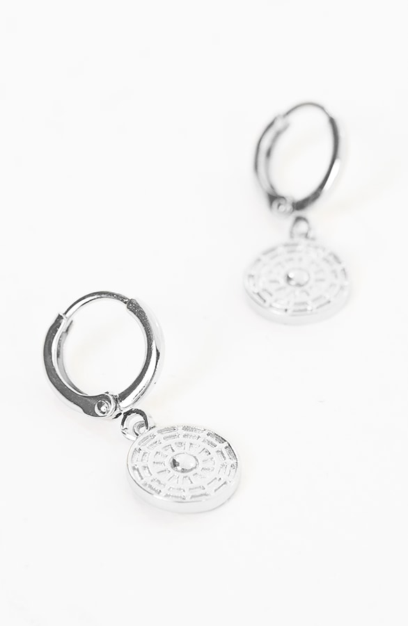 Oorbellen Luxury Coin Zilver – shoparchief, foto 5