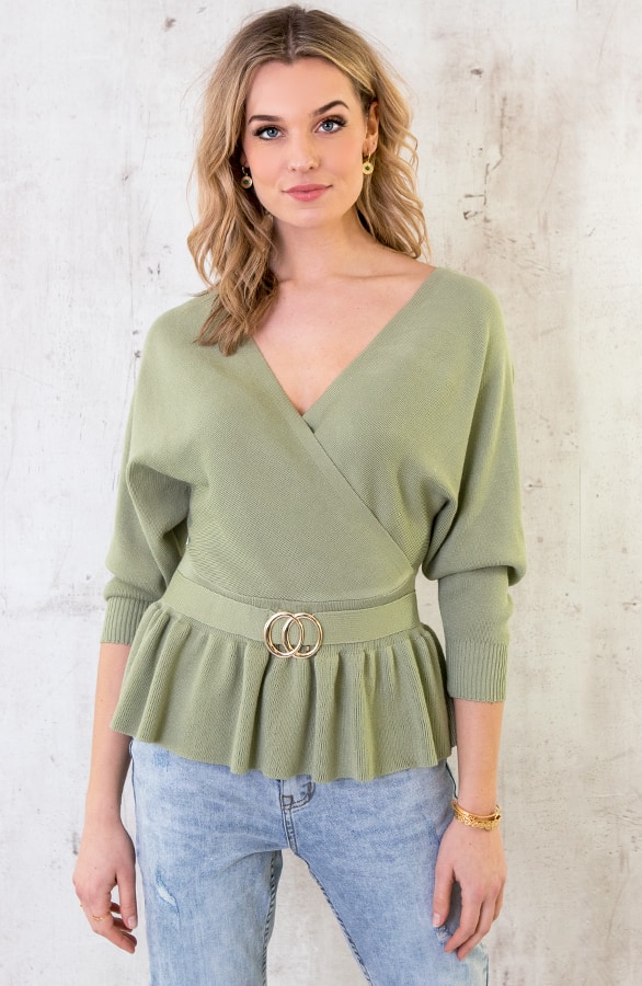 Overslag Trui Deluxe Mint – shoparchief, foto 6