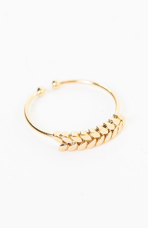 Ring Feather Goud – shoparchief, foto 2
