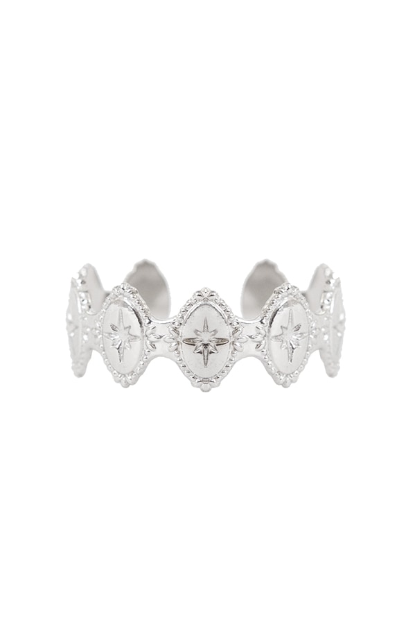 Ring Luxury Star Zilver – shoparchief
