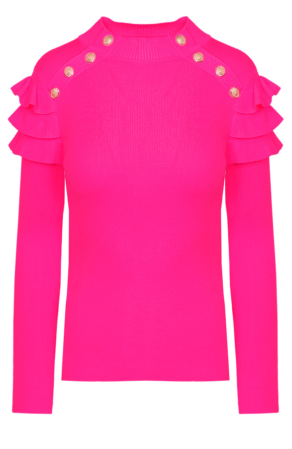 Ruches Trui Deluxe Fuchsia – shoparchief