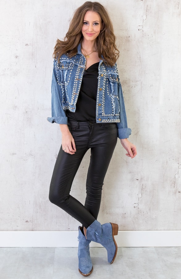 Spijkerjas Studs Deluxe – shoparchief, foto 6